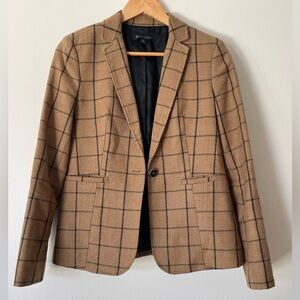 Brooks Brothers Windowpane Plaid Blazer